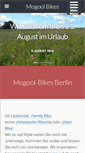 Mobile Screenshot of mogool-bikes.com